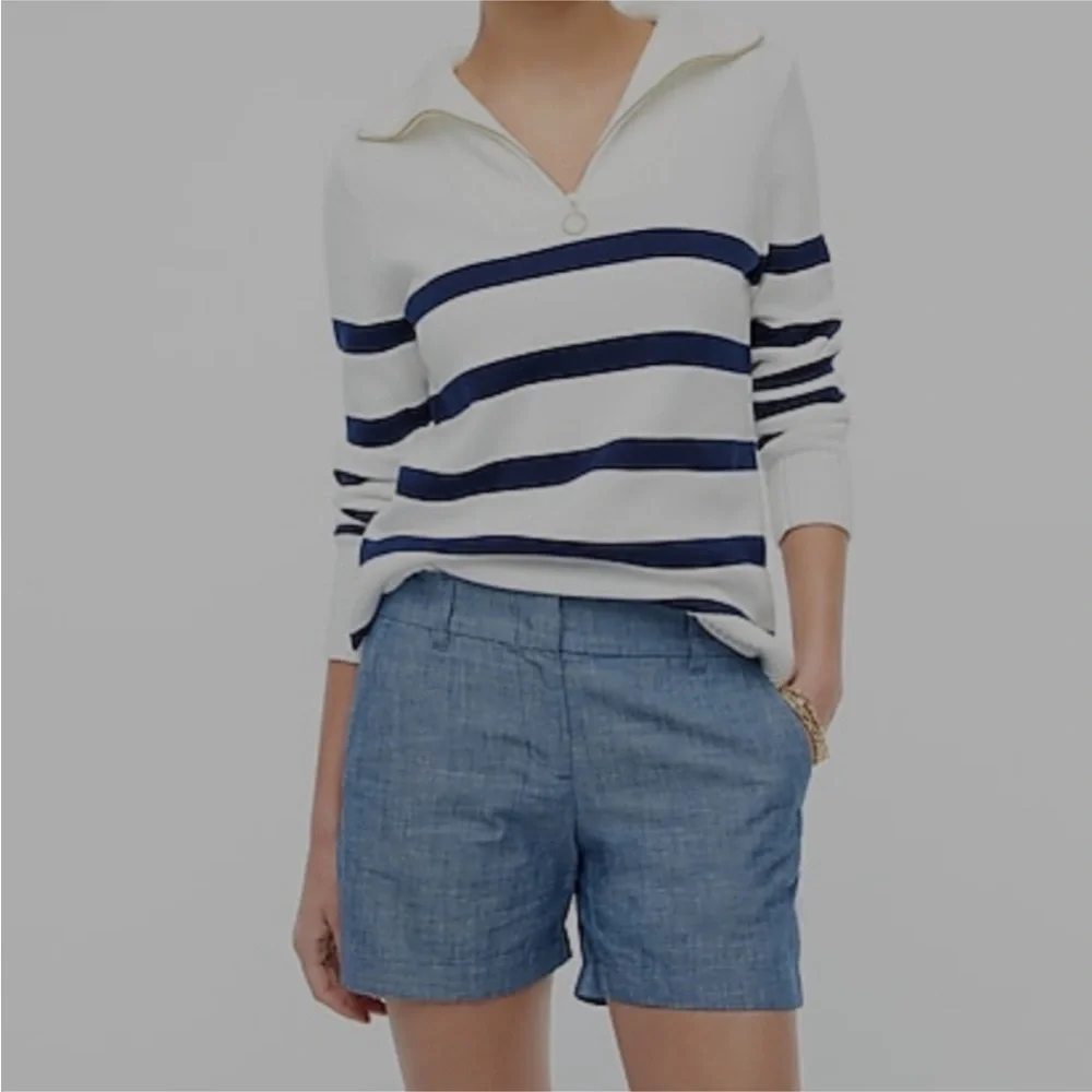 J.Crew Classic‎ chambray short Size 4